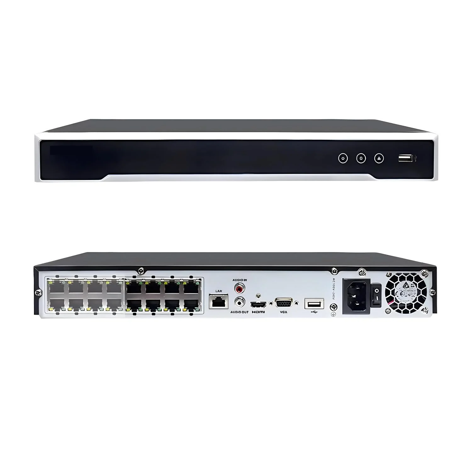 DS-7616NI-Q2_16P NVR Q SERIES 16 CHANNEL POE 2*HDD 303616533 DS-7616NI-Q2/16P – Image 1