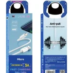 CABLE MICRO USB 3A UEELR
