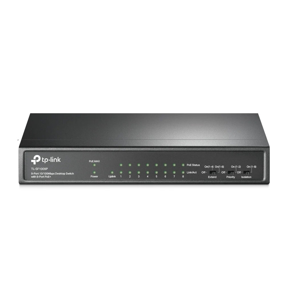 TL-SF1009P SWITCH 9P/100MB POE TP-LINK – Image 1